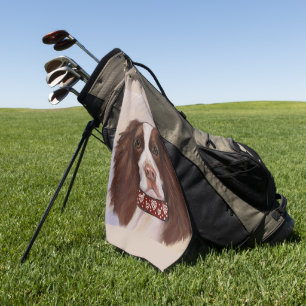 ENGLISCHER SPRINGER SPANIEL GOLFHANDTUCH