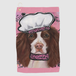 Englischer Springer Spaniel Golfhandtuch