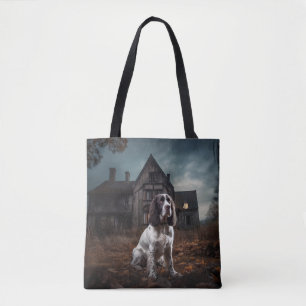 Englischer Springer Spaniel Halloween Gruselig Tasche