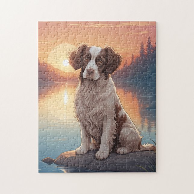 Englischer Springer Spaniel Hund (Vertikal)