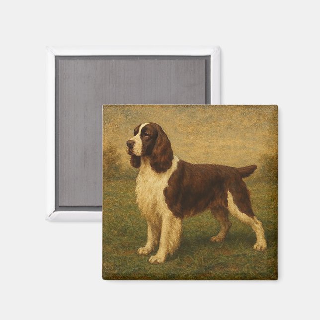 Englischer Springer Spaniel Magnet (Vorderseite/Rückseite)