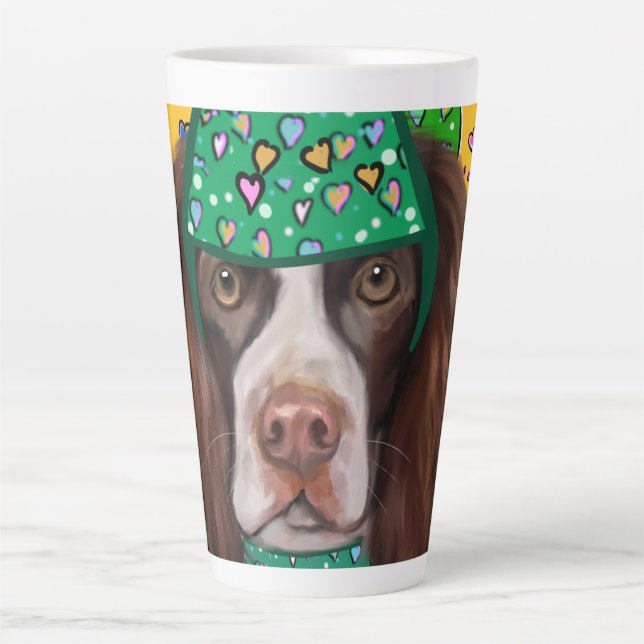 Englischer Springer Spaniel  Milchtasse (Vorderseite)