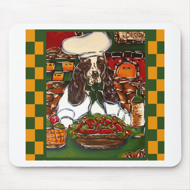 Englischer Springer Spaniel Mousepad (Vorne)