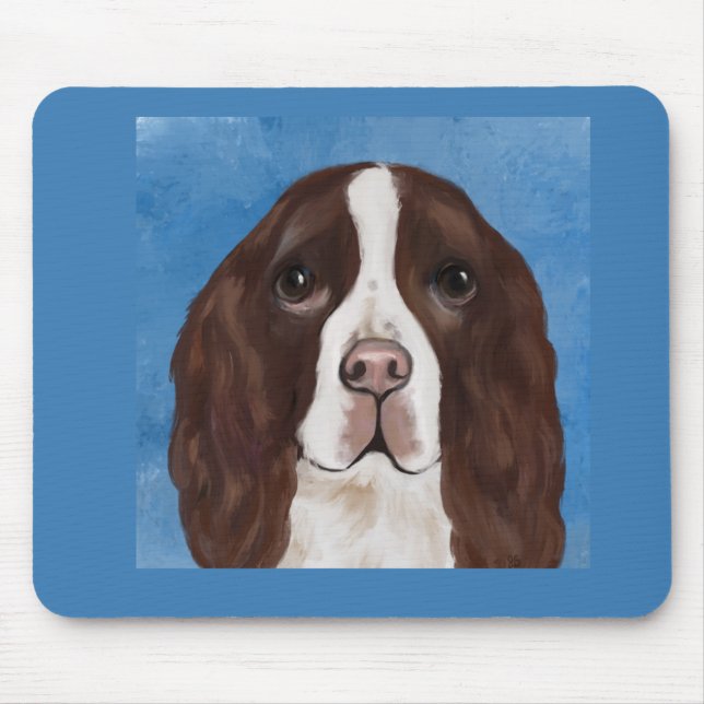 ENGLISCHER SPRINGER SPANIEL MOUSEPAD (Vorne)