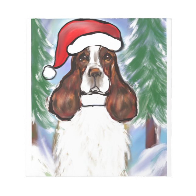 ENGLISCHER SPRINGER SPANIEL NOTIZBLOCK (Vorderseite)