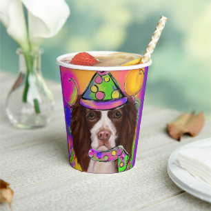 Englischer Springer Spaniel Pappbecher