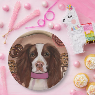 Englischer Springer Spaniel Pappteller