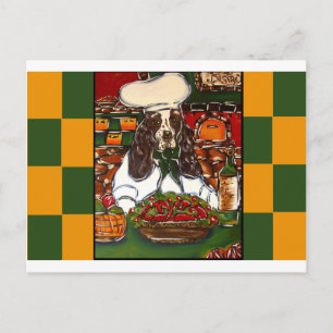 Englischer Springer Spaniel Postkarte