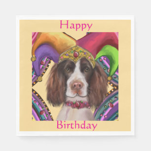 ENGLISCHER SPRINGER SPANIEL SERVIETTE