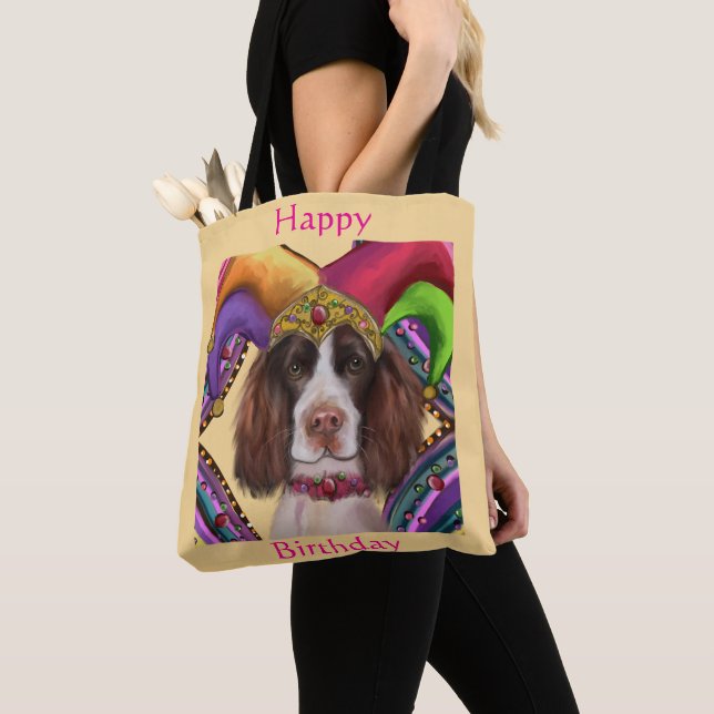 ENGLISCHER SPRINGER SPANIEL  TASCHE (Von Nahem)