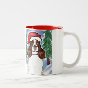 ENGLISCHER SPRINGER SPANIEL ZWEIFARBIGE TASSE