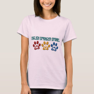 ENGLISCHER SPRINGERSPANIEL Mama-Tatzen-Druck 1 T-Shirt