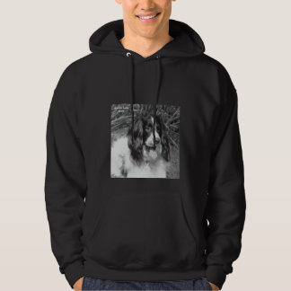 Englischer Springerspaniel-mit Kapuze Sweatshirt