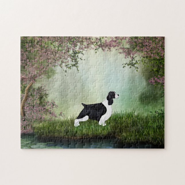 Englischer Springerspaniel-Puzzle (Horizontal)