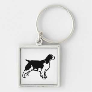 Englischer Springerspaniel-Schlüsselanhänger Schlüsselanhänger