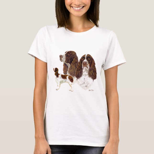Englischer SpringerSpaniel T-Shirt (Vorderseite)