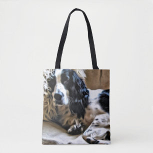 Englischer Springerspaniel-Taschen-Tasche Tasche