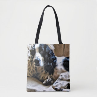 Englischer Springerspaniel-Taschen-Tasche Tasche