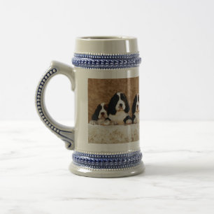Englischer Springerspaniel-Welpen Bierglas