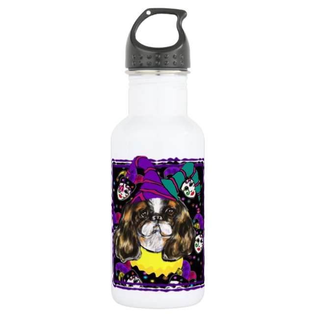 ENGLISCHER TOY SPANIEL TRINKFLASCHE (Vorderseite)