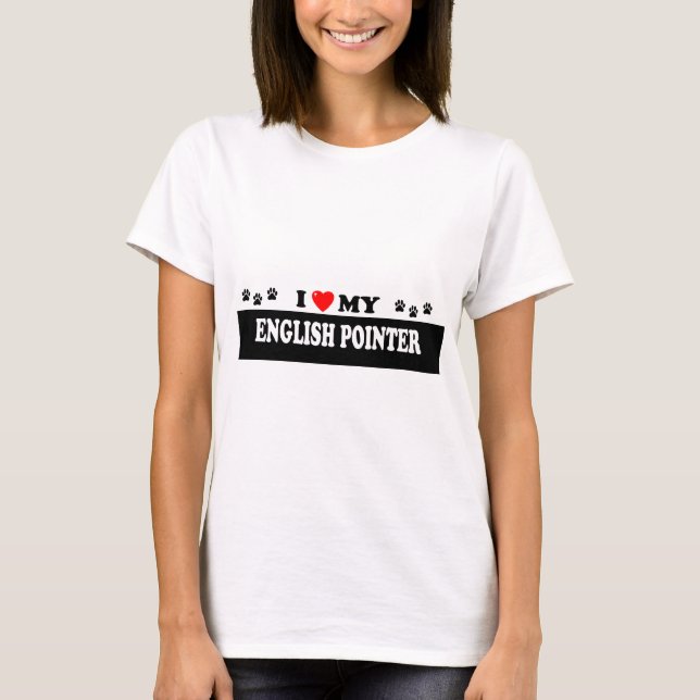 ENGLISCHER ZEIGER T-Shirt (Vorderseite)