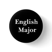 Englisches bedeutendes Button