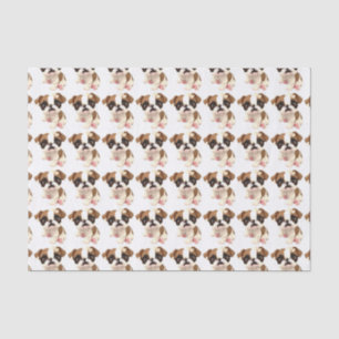 Englisches Bulldoggen-Gewebe-Packpapier Seidenpapier