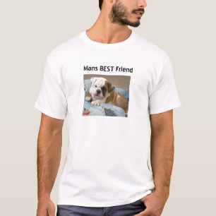 Englisches Bulldoggen-Welpen-T - Shirt-T-Shirt T-Shirt