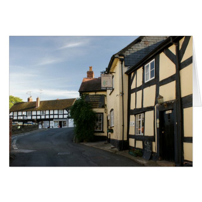 Englisches Dorf (Vorderseite (Horizontal))