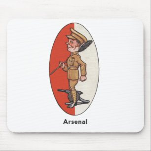 Englisches Fußball-Team - Arsenal Mousepad