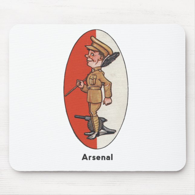 Englisches Fußball-Team - Arsenal Mousepad (Vorne)
