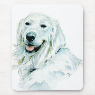 Englisches golden retriever mousepad