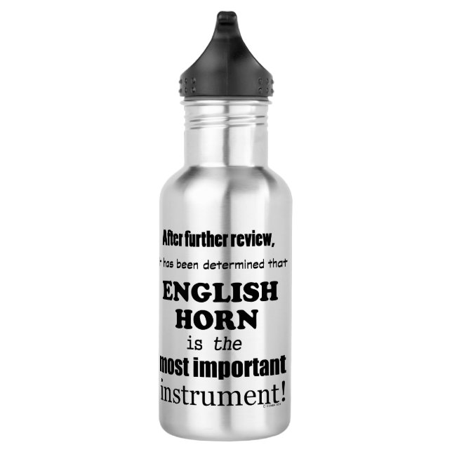 Englisches Horn wichtigstes Instrument Edelstahlflasche (Rechts)