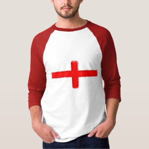 englisches Kreuz T-Shirt