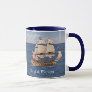 Englisches Kriegsschiffs-SeeTasse Tasse