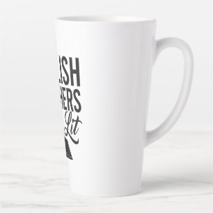Englischlehrer bekommen Lit Milchtasse
