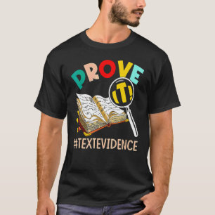 ENGLISCHLEHRER Beweise es Textbeweis T-Shirt