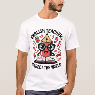 Englischlehrer korrigieren die Welt Grammatiklehre T-Shirt