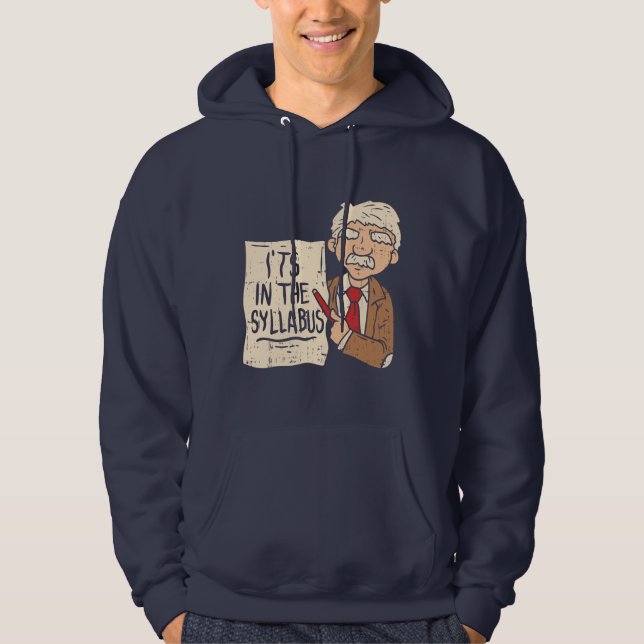 Englischlehrer - Seine im Lehrplan Hoodie (Vorderseite)