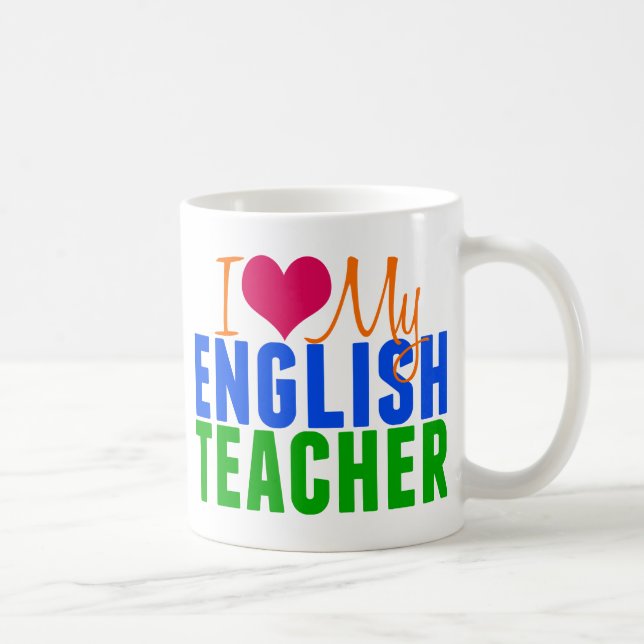 Englischlehrerin Kaffeetasse (Rechts)