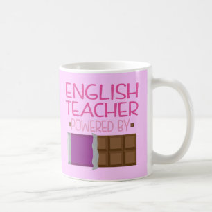 Englischlehrerschokolade Geschenk für sie Kaffeetasse