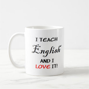 Englischunterricht & Liebe Kaffeetasse
