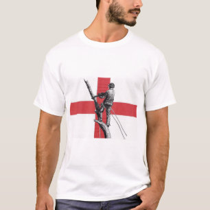 English Arb Art Arborist Tree Surgeon Chainsaw T-Shirt