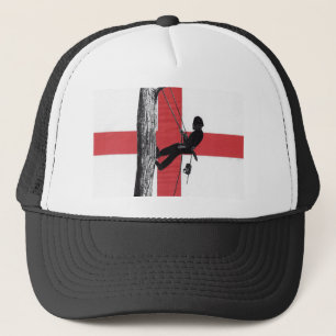 English Arb Art Arborist Tree Surgeon Chainsaw Truckerkappe