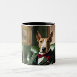English Bull Terrier 2 Töne Kaffee Tasse