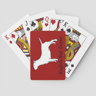 English Bull Terrier Bicycle Playing Cards Spielkarten