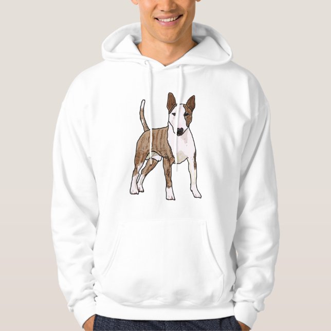 English Bull Terrier Hoodie (Vorderseite)