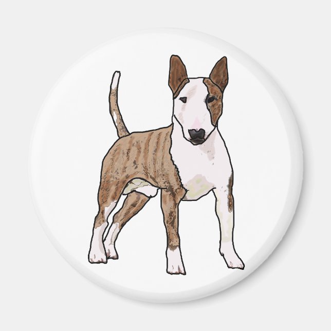 English Bull Terrier Magnet (Vorne)