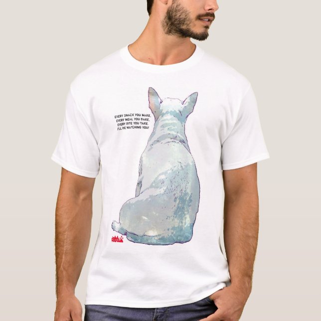 English Bull Terriers UK Watching You T - Shirt (Vorderseite)
