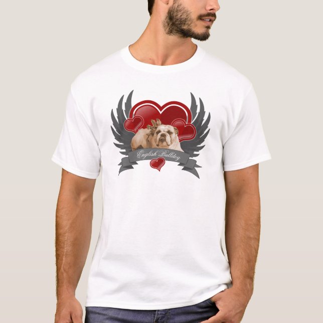 English Bulldog - Best Gift Ever T-Shirt (Vorderseite)